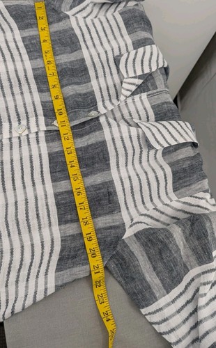 Camicia tunica Habitat Clothes To Live In Top donna grande lino manica 1/2  - Foto 3 di 9