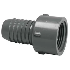 Zoro Select 1435-020 PVC Female Adapter, Insert x FNPT, 2 in Pipe Size