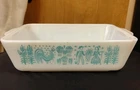 Vintage Pyrex Amish Butterprint Turquoise 0503 1.5 Qt Casserole Dish NO LID