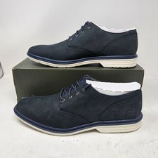 Men's Timberland Sawyer Lane Navy Suede WP Oxford Shoes / TB0A1QZR / Size 11.5
