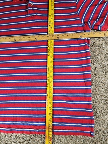 POLO Ralph Lauren Poloshirt gestreift XL rot blau - Bild 5 von 8