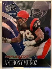 2024 Leaf PressPass Anthony Munoz /20 Blue Reflector - Cincinatti Bengals
