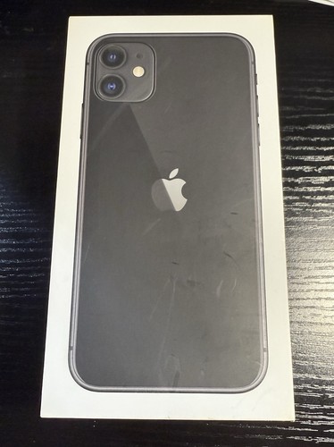 iPhone 11 128GB SOLO SCATOLA con chiave SIM, decalcomanie Apple, caricabatterie e auricolari cablati - Foto 2 di 4