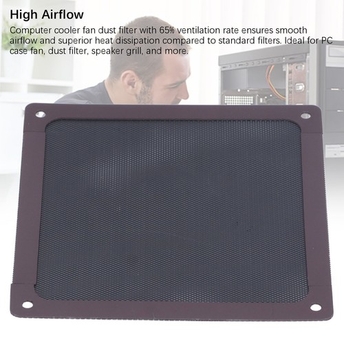 10x 14 X 14CM Computer Fan Filter Grill Superior Heat Dissipation PVC Mesh M Hot - Afbeelding 20 van 24