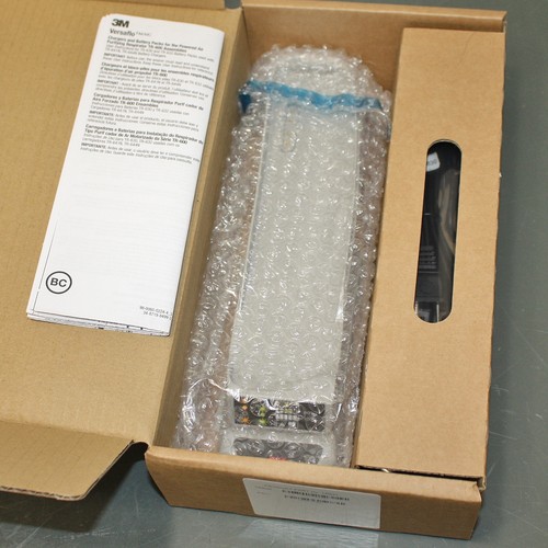 3M Breathe Easy PAPR Atemschutzmaskensystem RBE-10BR, Haube, Gurthalterung, Filter - Bild 10 von 14