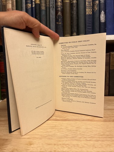 Our National Debt Its history and meaning By Committee on Public Debt Policy HC - Picture 10 of 19