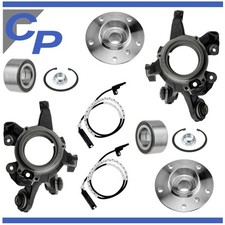 2 Achsschenkel hinten f�r BMW 3 E90 E91 E92 E93 und Radlager Radnabe ABS Sensor