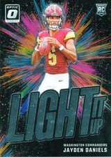 2024 Panini Donruss Optic - Light It Up Jayden Daniels #8 (RC)