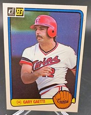 1983 Donruss - #53 Gary Gaetti (RC)
