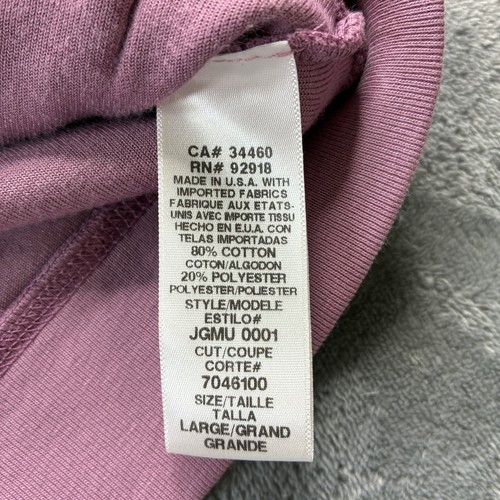 Y2K Juicy Couture Velour Purple Hoodie Medium Crop Jacket (Full Zip) Vintage USA - Picture 8 of 18