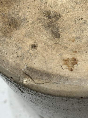 RARE 1800s BACHELDER MENASHA Wisconsin 1 GAL POTTERY SALT GLAZE Stoneware CROCK - Picture 9 of 10