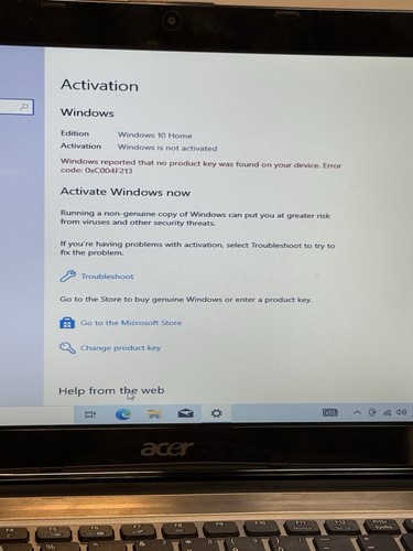 Acer Aspire 4830T Core i3 4GB RAM 320GB HDD Damaged Faulty Keyboard No Charger - Picture 5 of 16