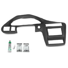 Instrument Panel Cover Dash Board Dashboard Compatible with Chevy Cavalier Black