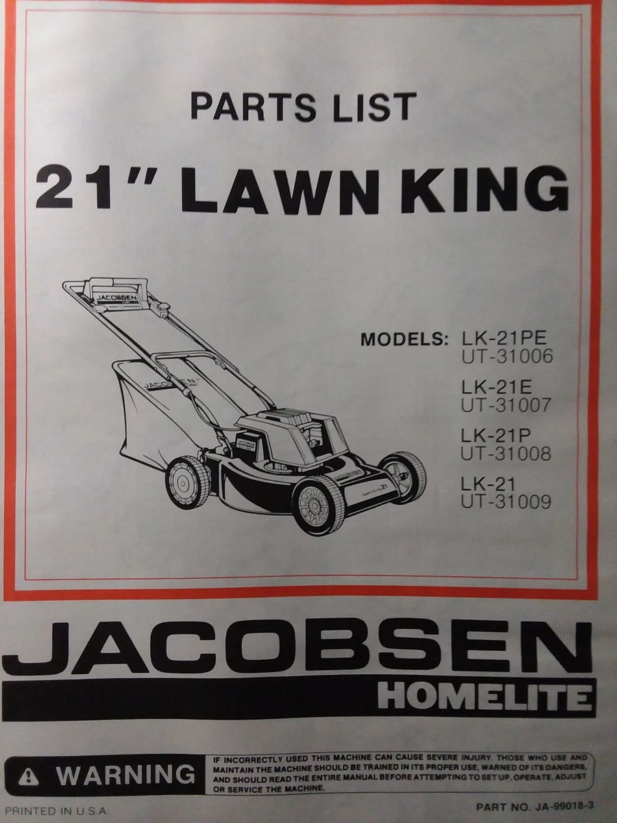 Homelite electric mower parts sales