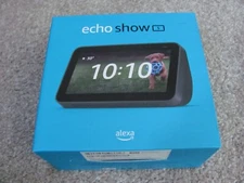 New Amazon Echo Show 5 (2nd Gen) | 5.5" Smart display with Alexa and 2 MP camera