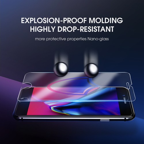 Tempered Glass Screen Film Protector for iPhone 16 Pro Max 15 X 7 SE 14 13 12 11 - Picture 6 of 30