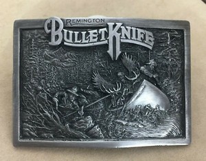 buckle remington bullet knife belt limited edition