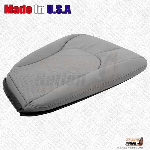 1996 1997 Mercedes Benz SL320 Passenger Bottom Perforated Leather Seat Cover Ash - Picture 9 of 10