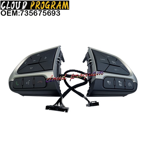 735669904 Interruptor de crucero del volante para Jeep Renegade 15-2020 735675693 - Imagen 2 de 6