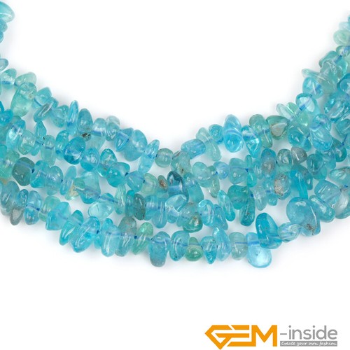 Natural Freeform Chips Nugget 6-7mm Spacer Loose Jewellery Making Beads 15" AU - Foto 70 di 178