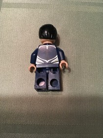 LEGO Minifig SUPERMAN Dark Blue Two Faced 76003 76009 Battle of Smallville