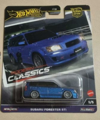 新品10個ホットウィール モダン・クラシックス スバル フォレスター STi 2024 Hot Wheels Modern Classics 'SUBARU FORESTER STI - READY