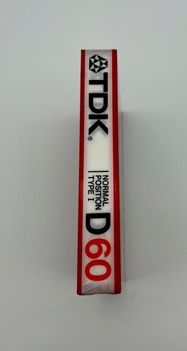 1995 TDK D60 Normal Position Low Noise / High Output Audio Tape Brandneu - Bild 4 von 5