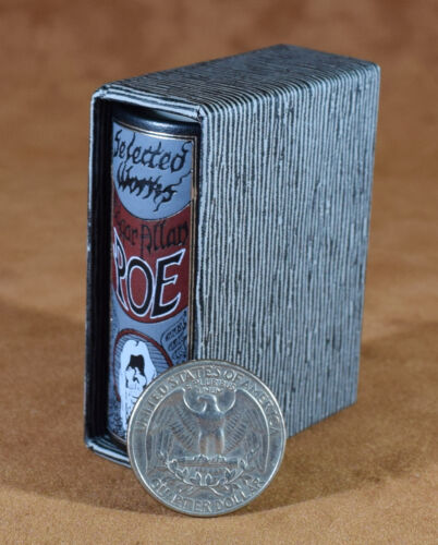 MINIATURE BOOK Edgar Allan Poe, Selected Works - Picture 3 of 6