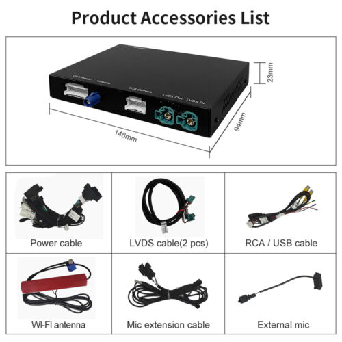 Wireless CarPlay Android Auto Interface für BMW CIC X5 E70 X6 E71 Mirror Link - Bild 9 von 10