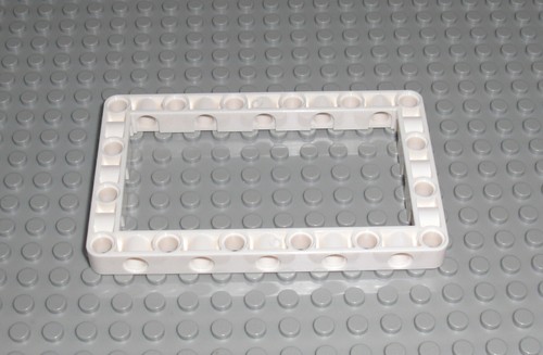 LEGO Technic - Liftarm 7 x 11 weiß weiss - Rahmen groß Frame 42100 39794 6247435 - Bild 2 von 3