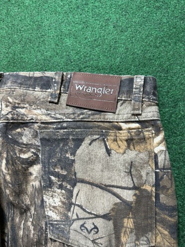 Y2K Wrangler Pro Gear Realtree Camo Hip Hop Mens 40x30 Hunting Pants - Picture 4 of 8