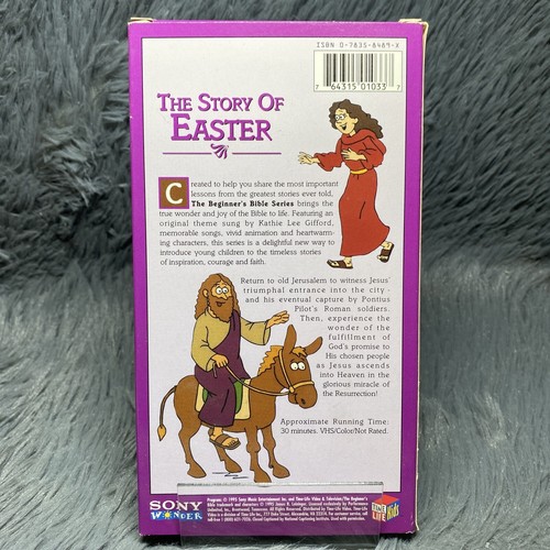 The Beginner's Bible The Story of Easter VHS 1995 Sony Video Tape Animated - Picture 4 of 8