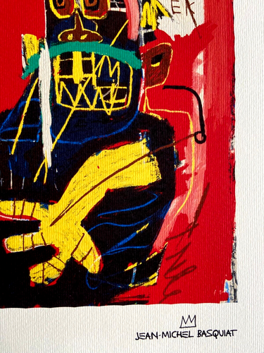 Jean-Michel-Basquiat, Lithograph COA - original signed numbered in pencil - Picture 5 of 9