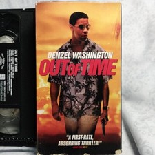 Out of Time (VHS, 2004) Staring Denzel Washington & Eva Mendes