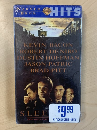 Sleepers (1996, VHS) Kevin Bacon Robert Deniro Dustin Hoffman Brad Pitt w Flaw - Picture 1 of 4