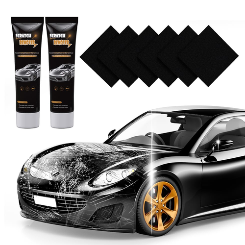 2025 Upgrade Nano Sparkle Cloth Car Scratch Remover, New Car Scratch Repair Past