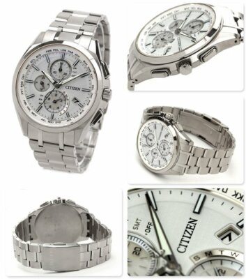 Citizen Attesa Men's White Watch - AT8040-57A for sale online | eBay