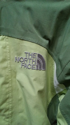 THE NORTH FACE HYVENT WOMEN'S LADIES SP GREEN NYLON HOODED SKI JACKET COAT - Picture 3 of 6