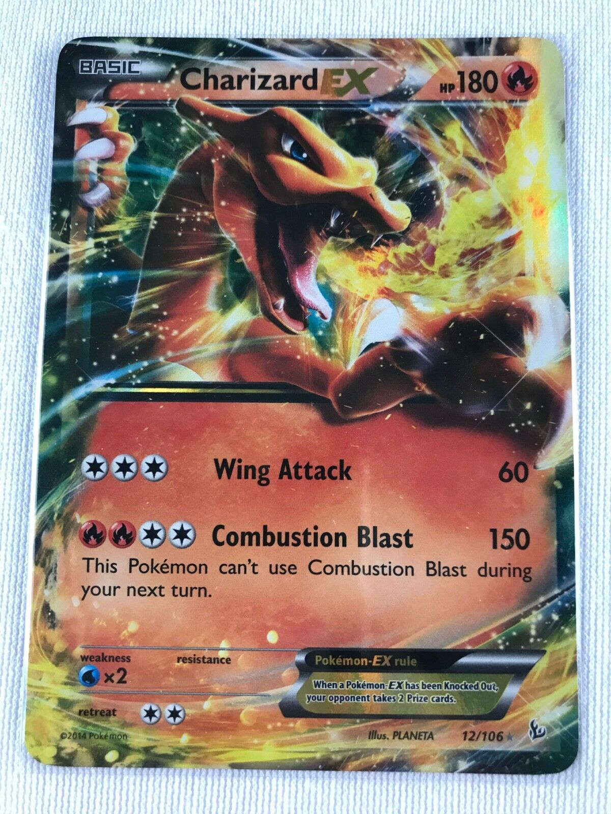 Pokémon tcg: Charizard ex (12/106) - XY2 Flash de Fogo em Promoção