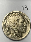 1917-S  BUFFALO NICKEL, FINE condition, #13