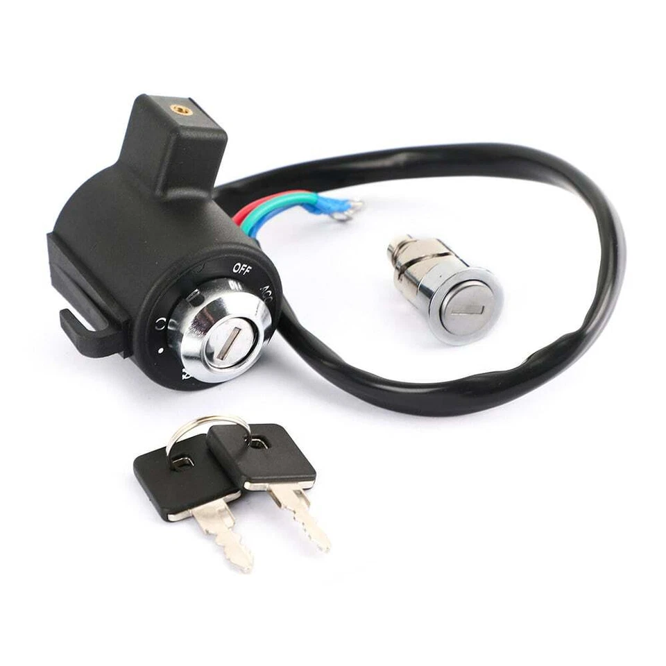 Llaves de bloqueo de interruptor de encendido para Harley Davidson Sportster 883 XR XL 1200 1986-2017 Foto 2 de 4