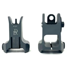 DANIEL DEFENSE FIXED FRONT/REAR SIGHTS COMBO (TORNADO GREY)