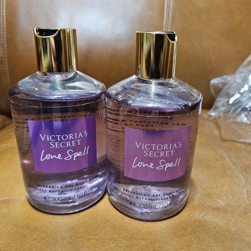 VICTORIA'S SECRET LOVE SPELL REFRESHING GEL BODY WASH 10 OZ (LOT OF 2PCS) New - Picture 4 of 5