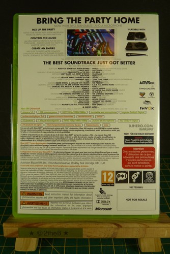 DJ Hero 2 Game & Turntable Pack (XBOX 360/2010) Exc. Condition. - Picture 11 of 13