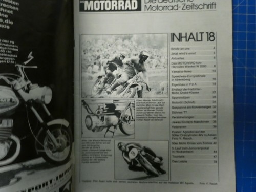 MOTORRAD September 1973 Hercules Wankel W2000  H14763 - Bild 3 von 4