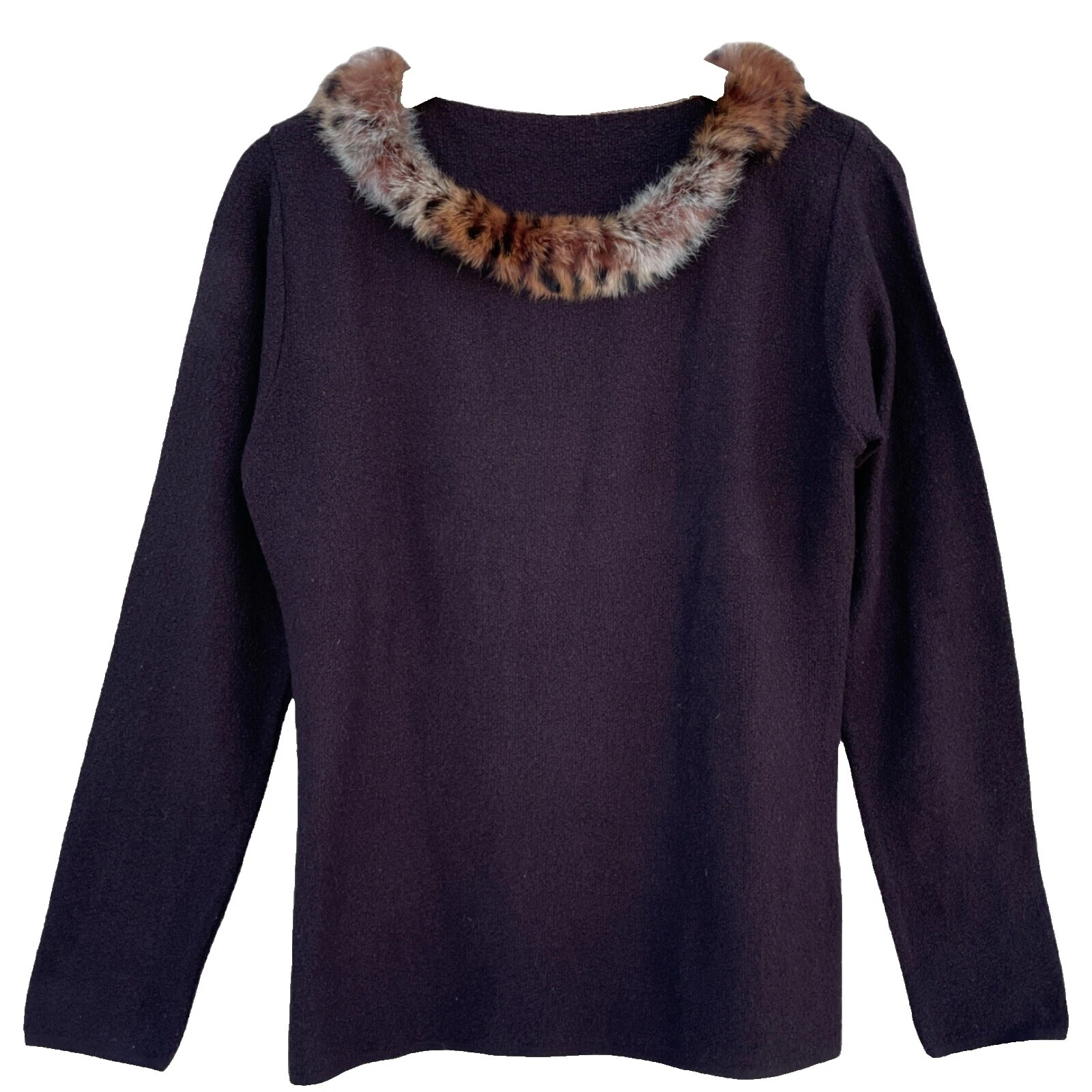 Camisetas Vintage de Piel Sintética para Mujeres