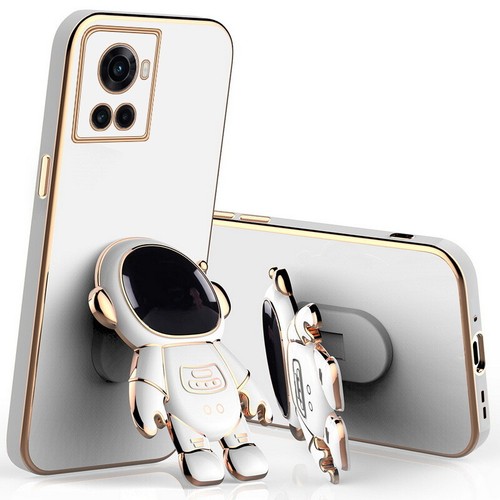 For OnePlus Ace 9 10 Pro 8T Astronaut Stand Plating ShockProof Soft Case Cover - Picture 16 of 16