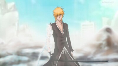Anime kurosaki ichigo bankai special technique Stitched Gaming Mat Desk