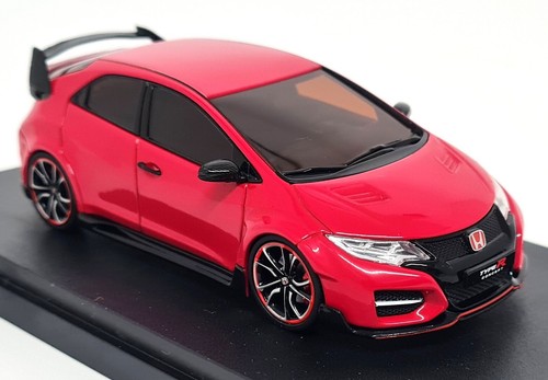 Ebbro 1/43 - Honda Civic Type R Concept 2014 Red FK2 Diecast Scale Model Car - Picture 7 of 8