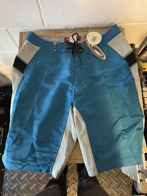 #ad Oakley Pure Pressure BoardShort Blue Chip Concrete Size 34 new $57.00